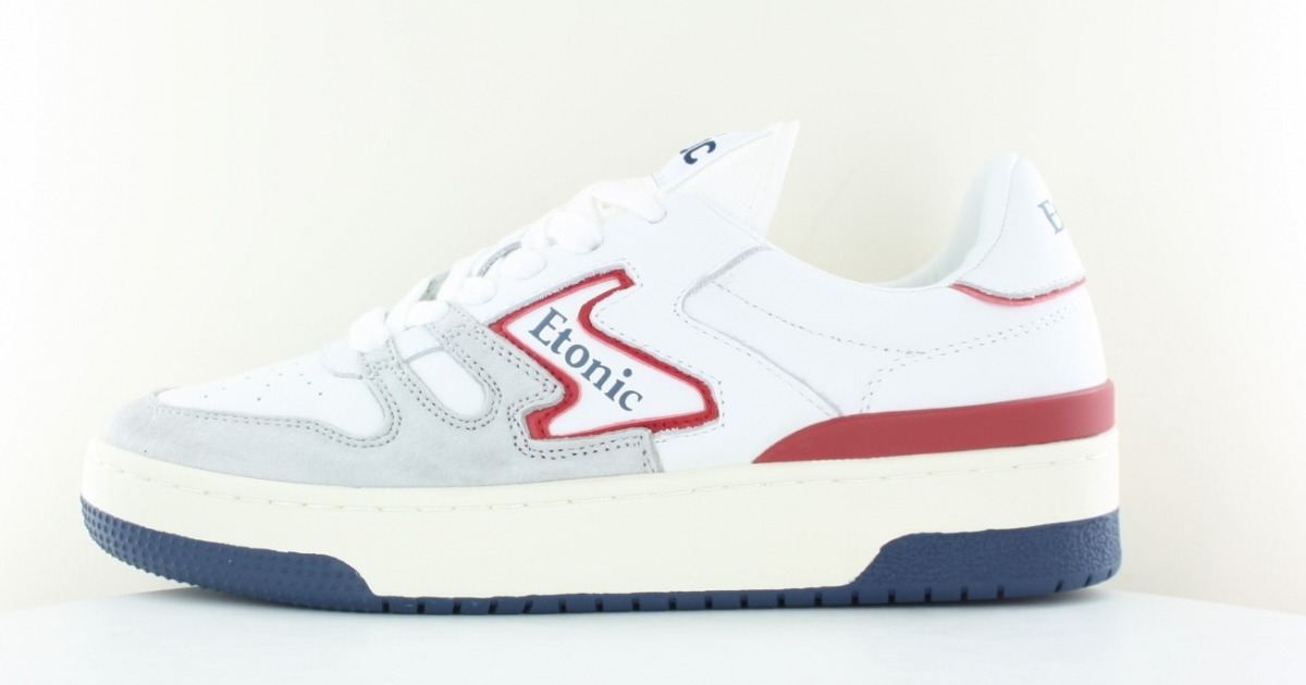 Etonic B481 special Blanc gris rouge bleu