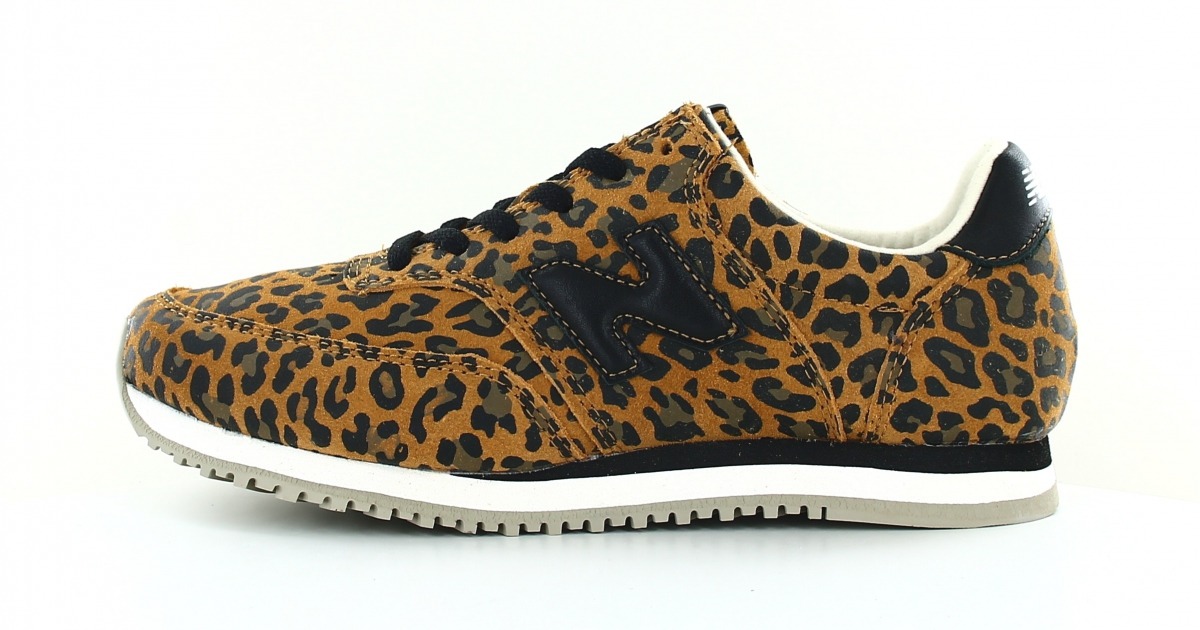 new balance leopard print black