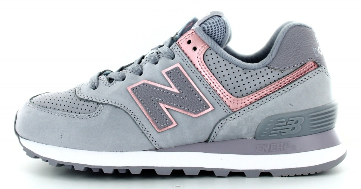 new balance grise et gold