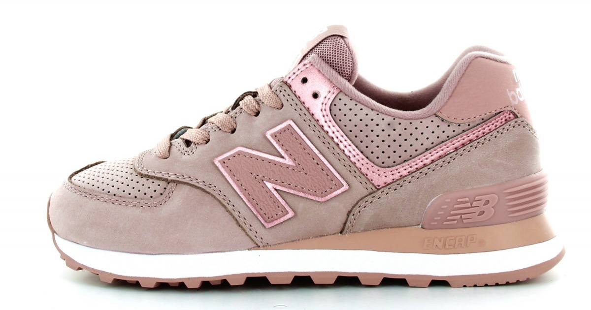 new balance 574 femme noir et rose gold