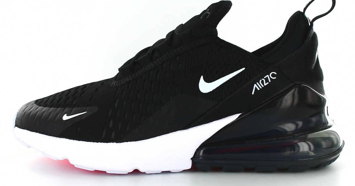 air max 270 blanche noir