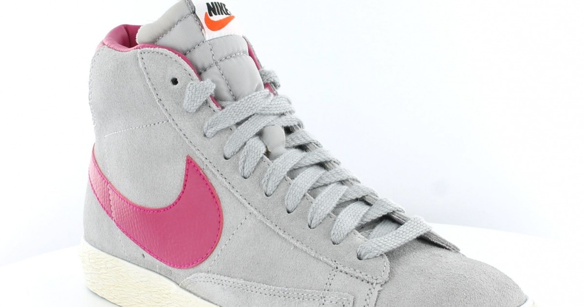 nike blazer gris clair