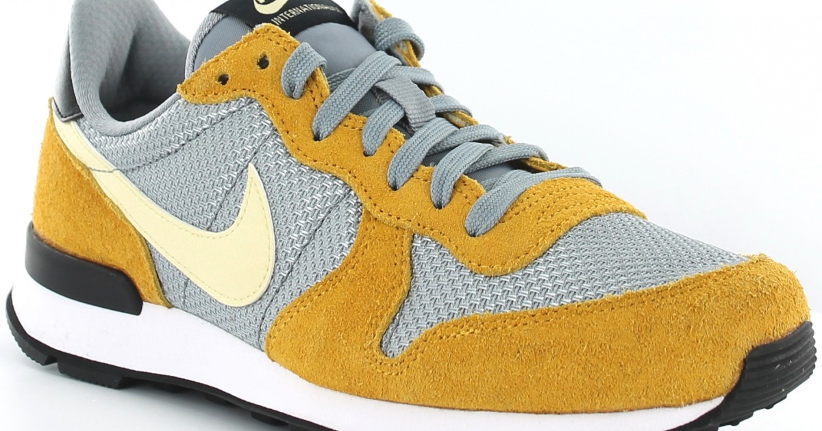 Nike Internationalist Gris/jaune/beige 828407 701