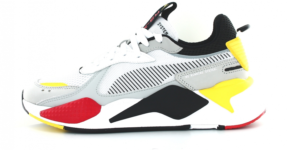 Puma Rsx toys Blanc gris rouge noir jaune