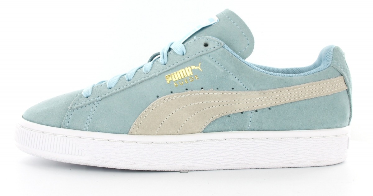 puma suede bleu ciel