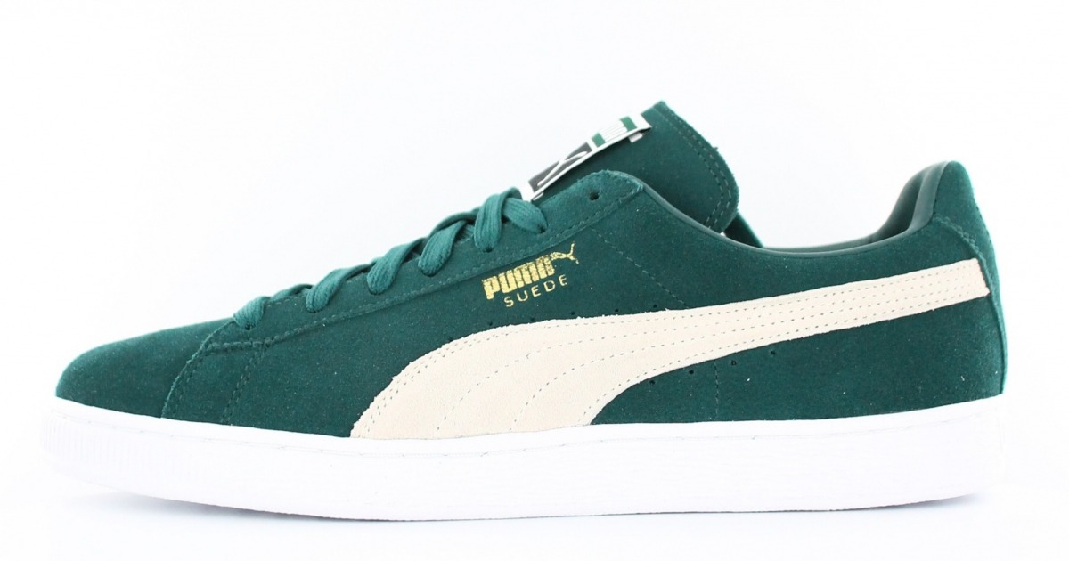 puma suede vert