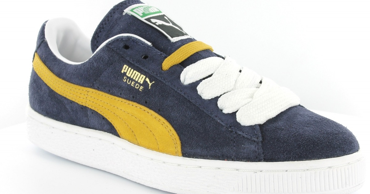 puma bleu jaune