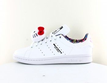  Stan smith hello kitty blanc rose