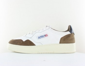  Autry 01 suede chevre blanc marron