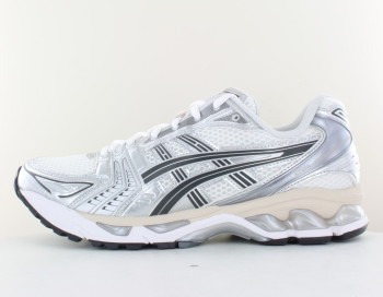  Gel kayano 14 blanc argent gris