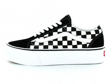 vans old skool damier platform Off 77%