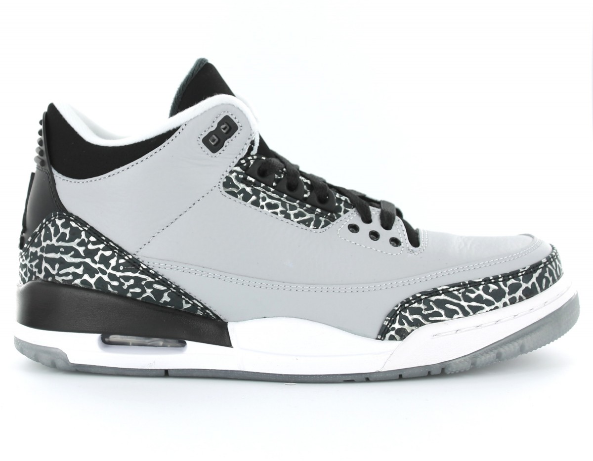 Jordan Air III retro wolf grey GRIS/NOIR 136064-004