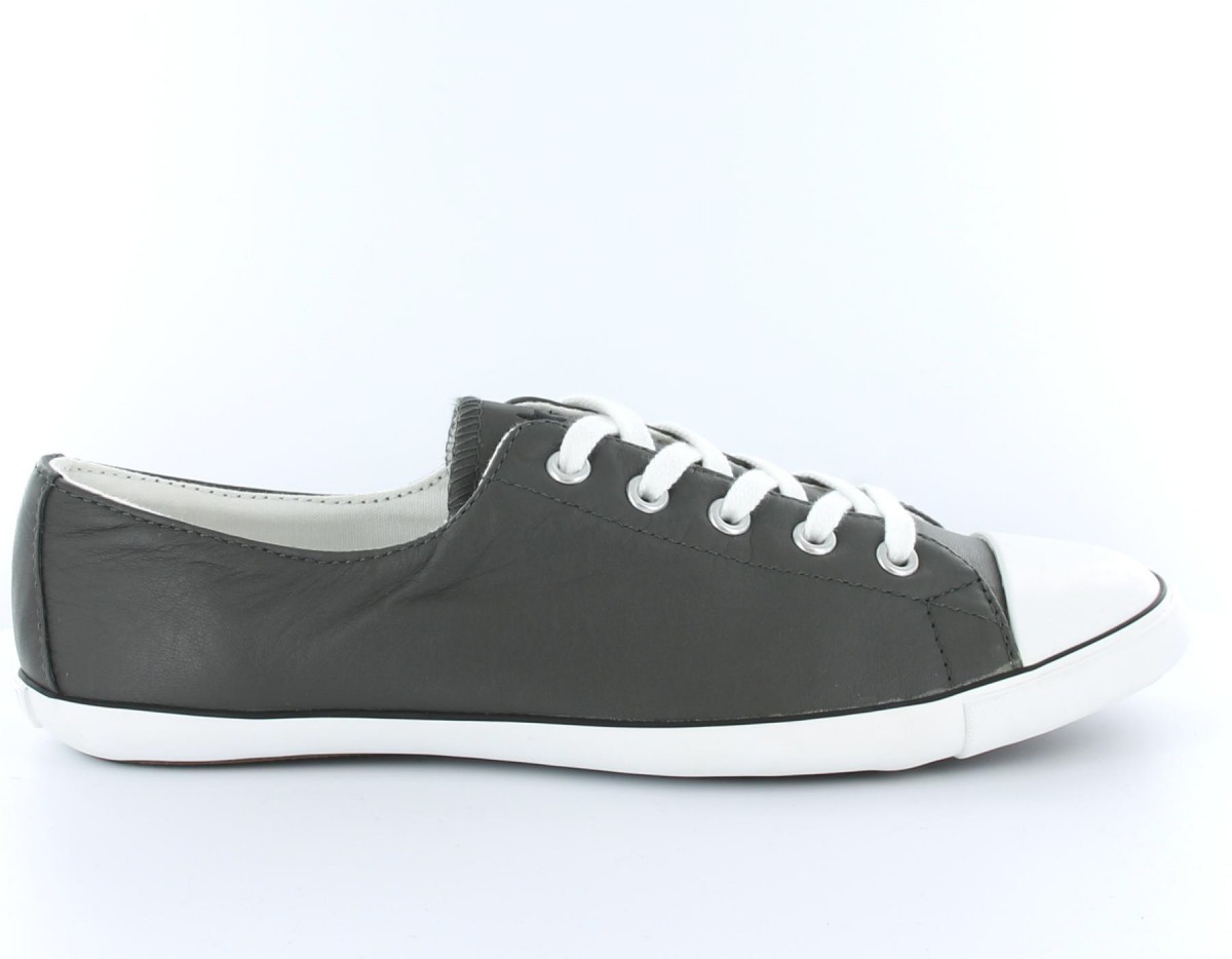 Converse Allstar light lea GRIS/BLANC