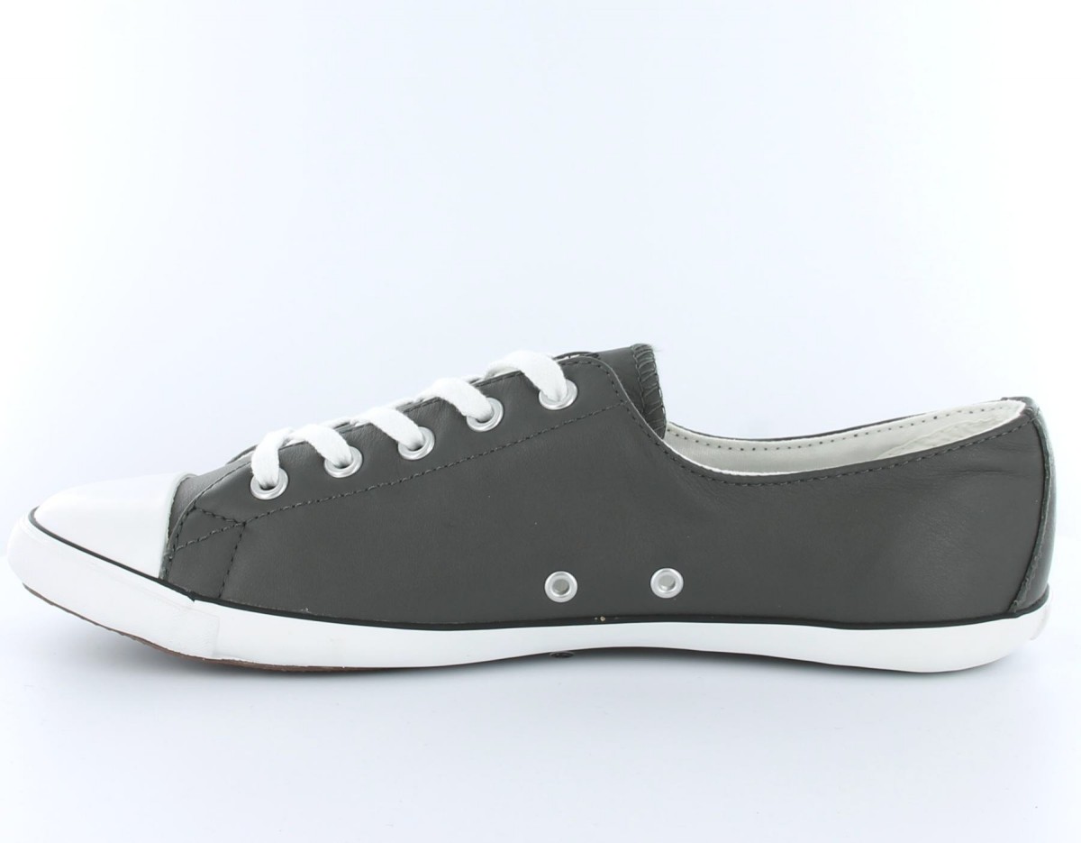 Converse Allstar light lea GRIS/BLANC
