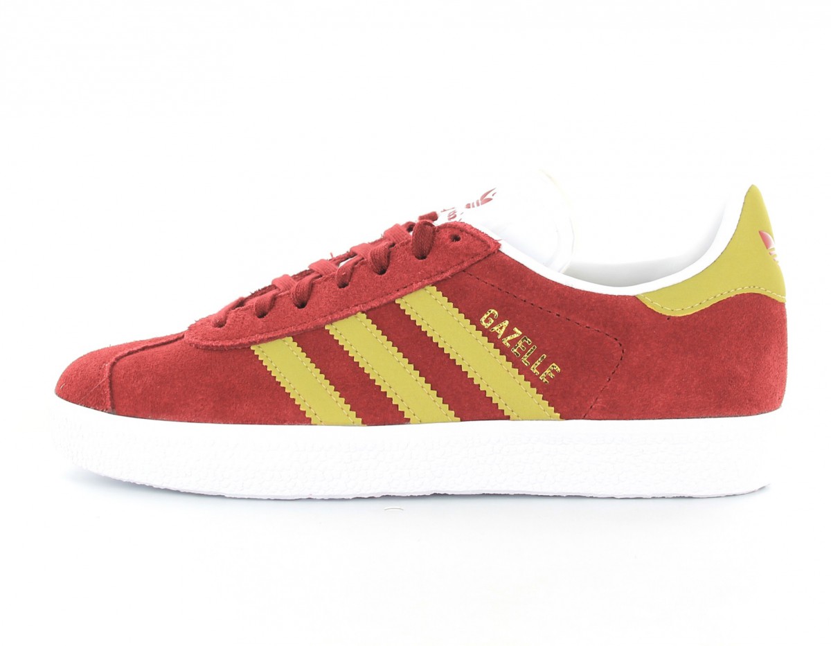 Adidas gazelle Bordeaux/Or