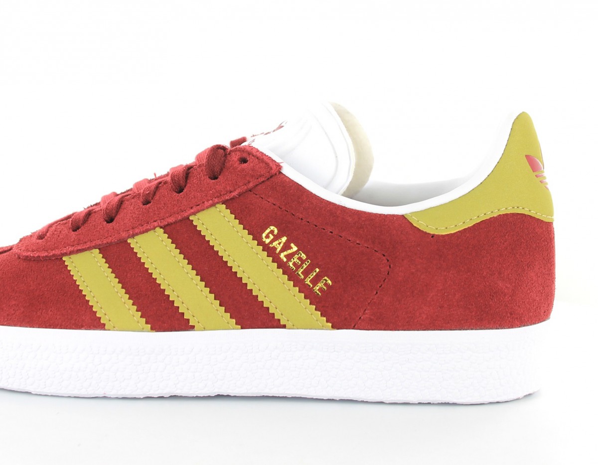 Adidas gazelle Bordeaux/Or