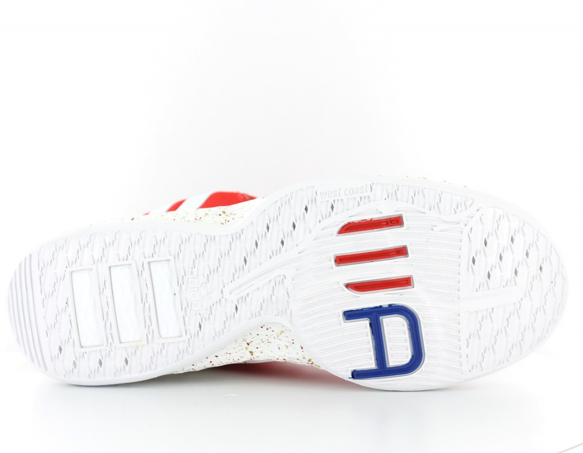 Adidas J WALL ROUGE/BLANC