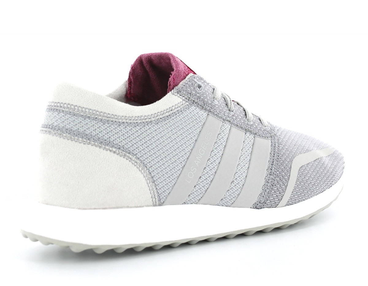 Adidas Los angeles femme GRIS/BORDEAUX