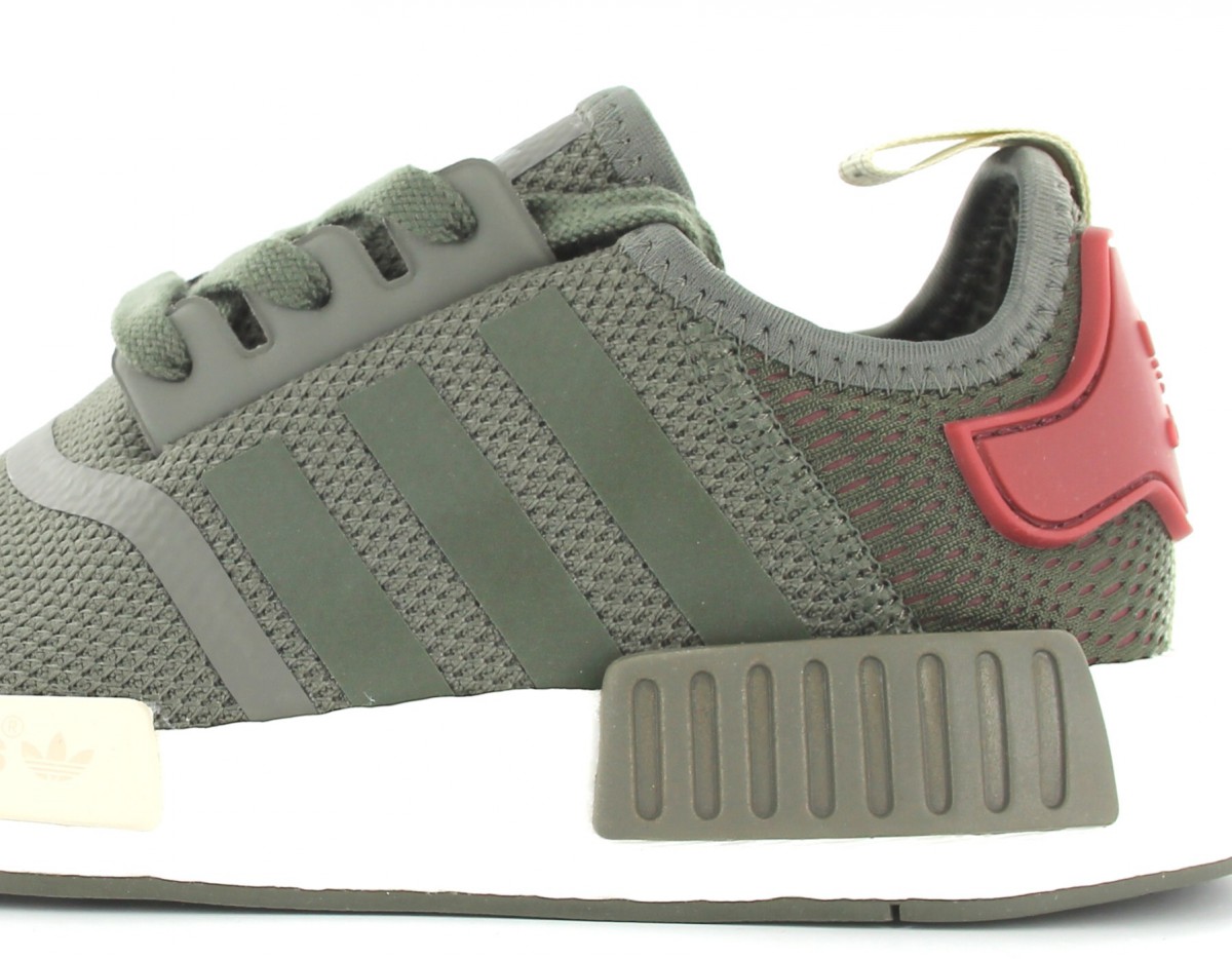 Adidas NMD_R1 Women Utility Grey/Maroon