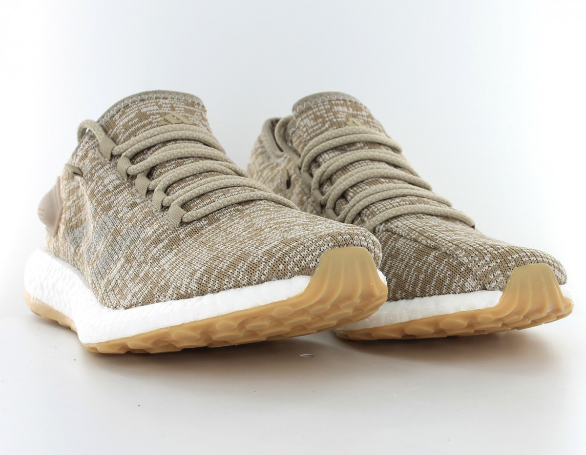 Adidas Pureboost Trace-Khaki-Clear-Brown