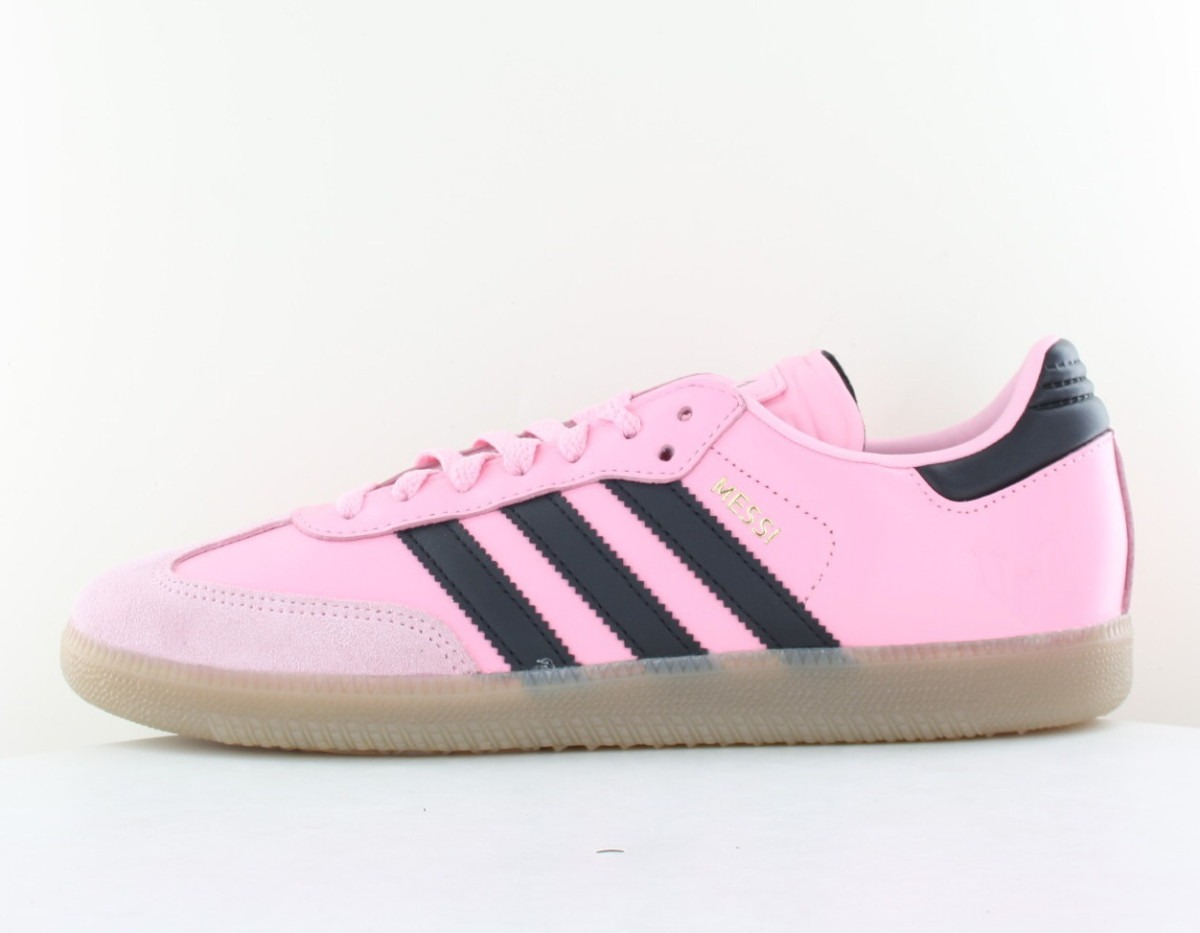 Adidas Samba messi rose noir