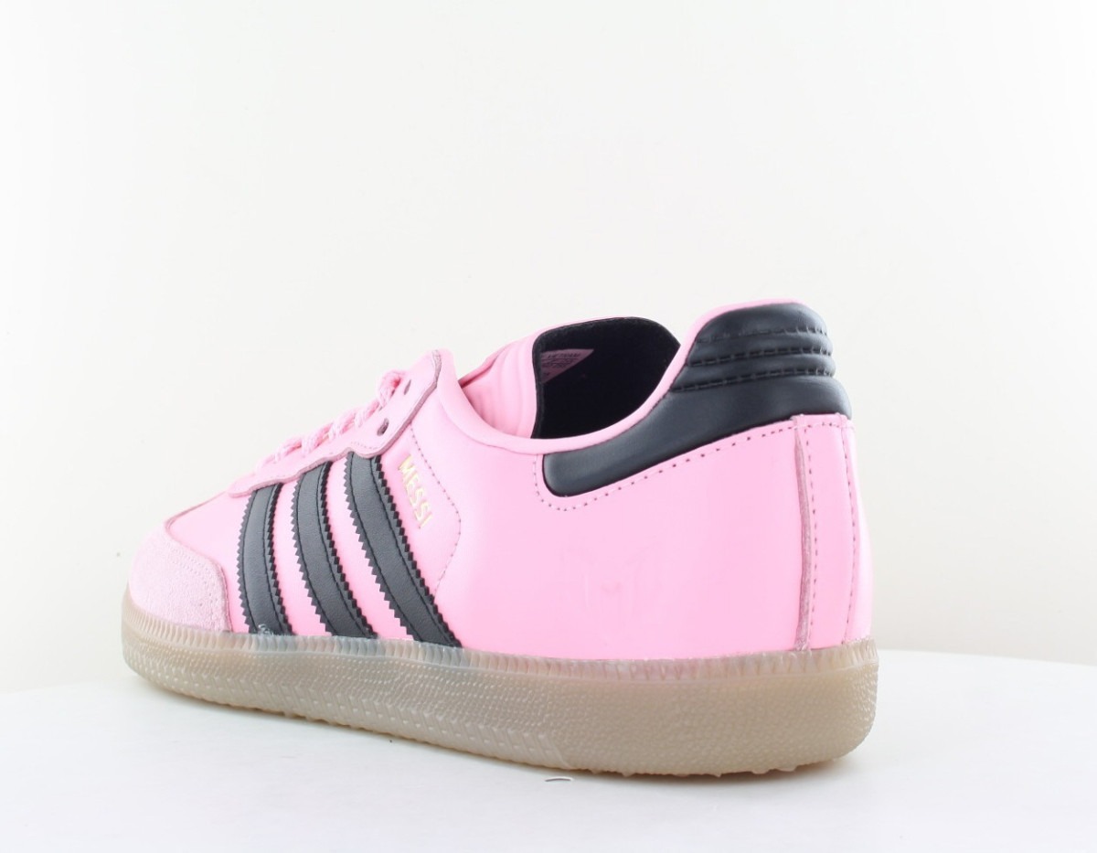 Adidas Samba messi rose noir