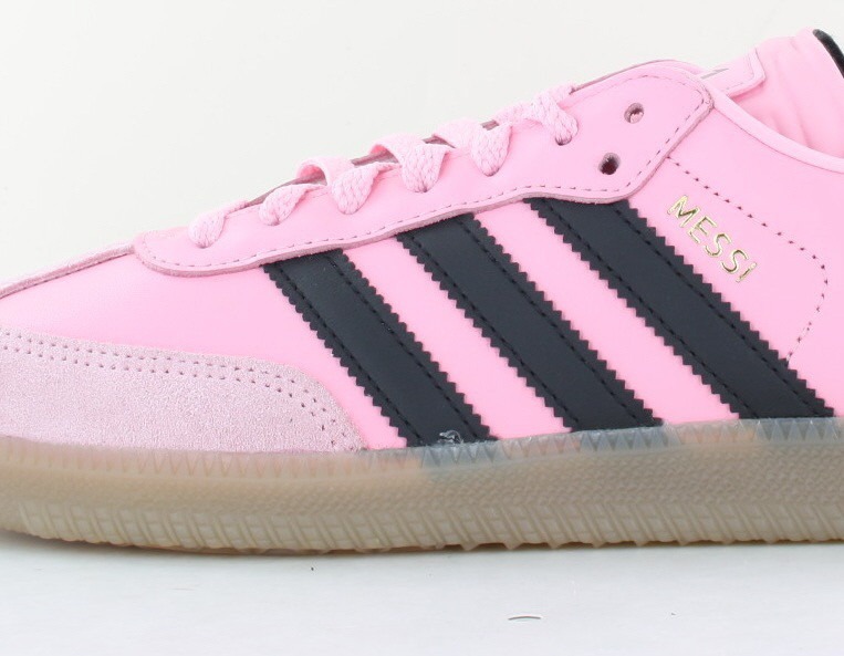 Adidas Samba messi rose noir