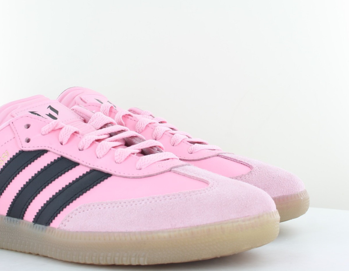 Adidas Samba messi rose noir