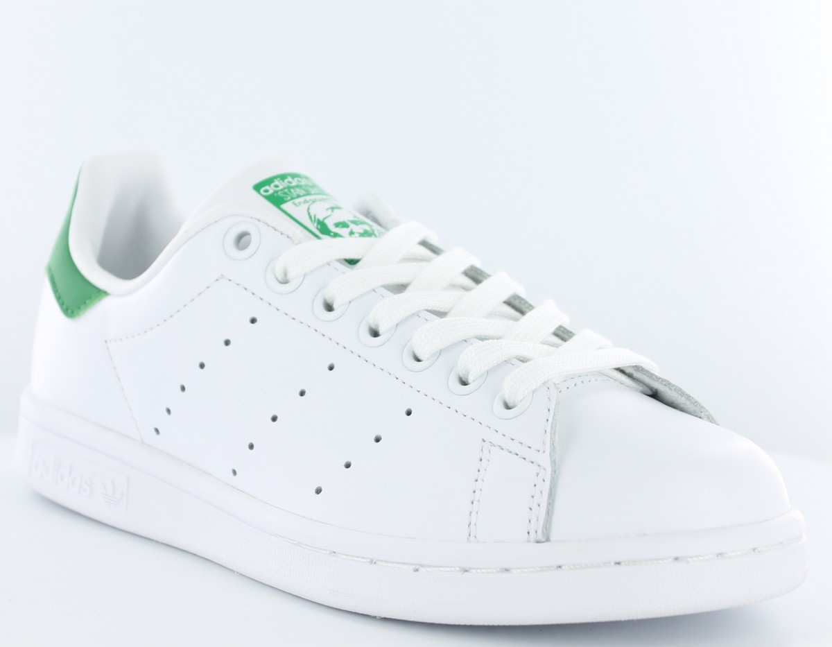 stan smith blanc vert femme