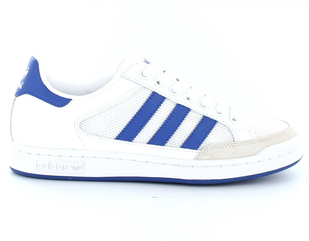 Adidas Tennis pro Indoor BLANC/BLEU