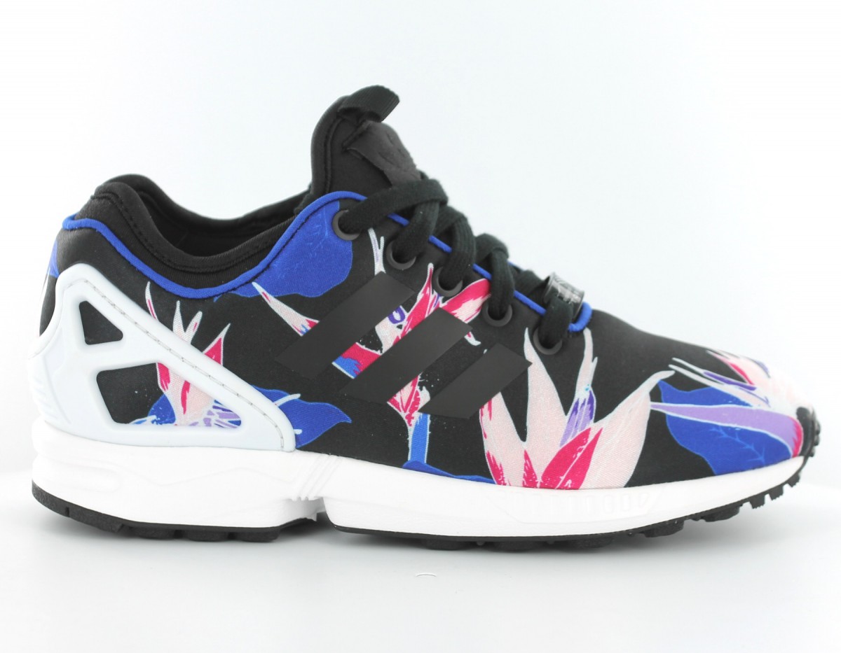 Adidas ZX Flux NPS Femme NOIR/BLEU/ROSE