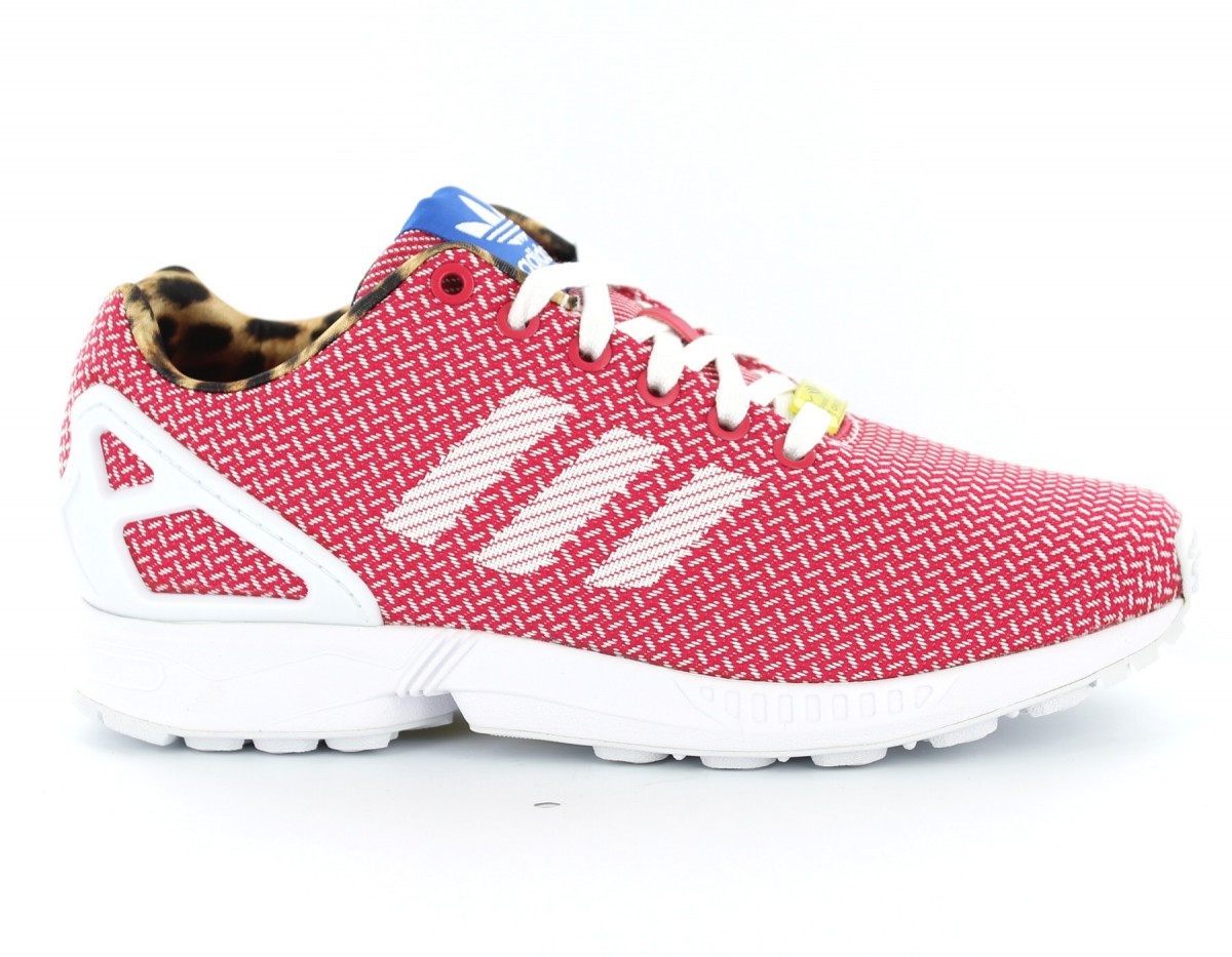 Adidas ZX Flux Weave Femme ROSE/BLANC