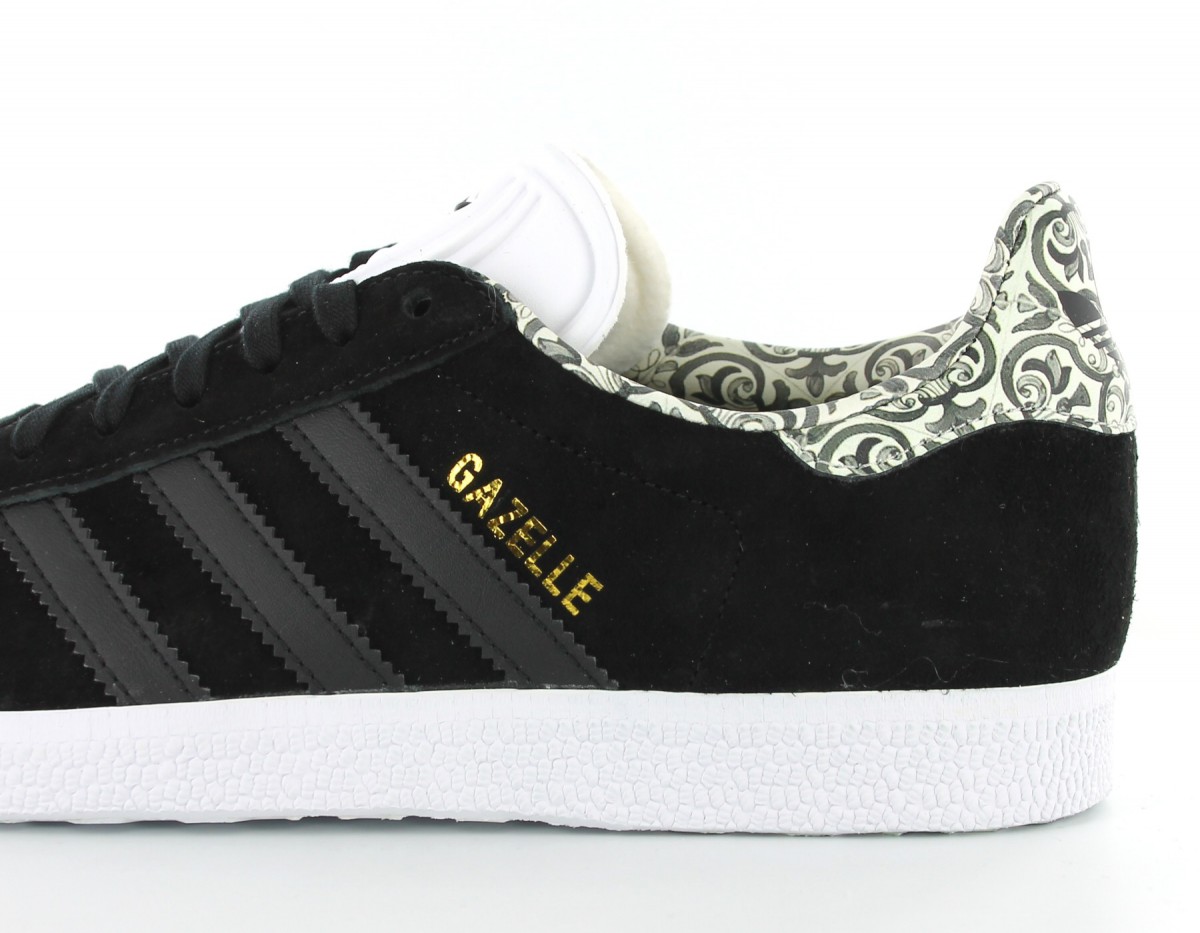 Adidas Gazelle W Femme Core-Black-Footwear-White