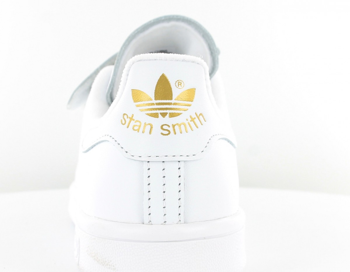 Adidas Stan Smith CF Blanc-Or