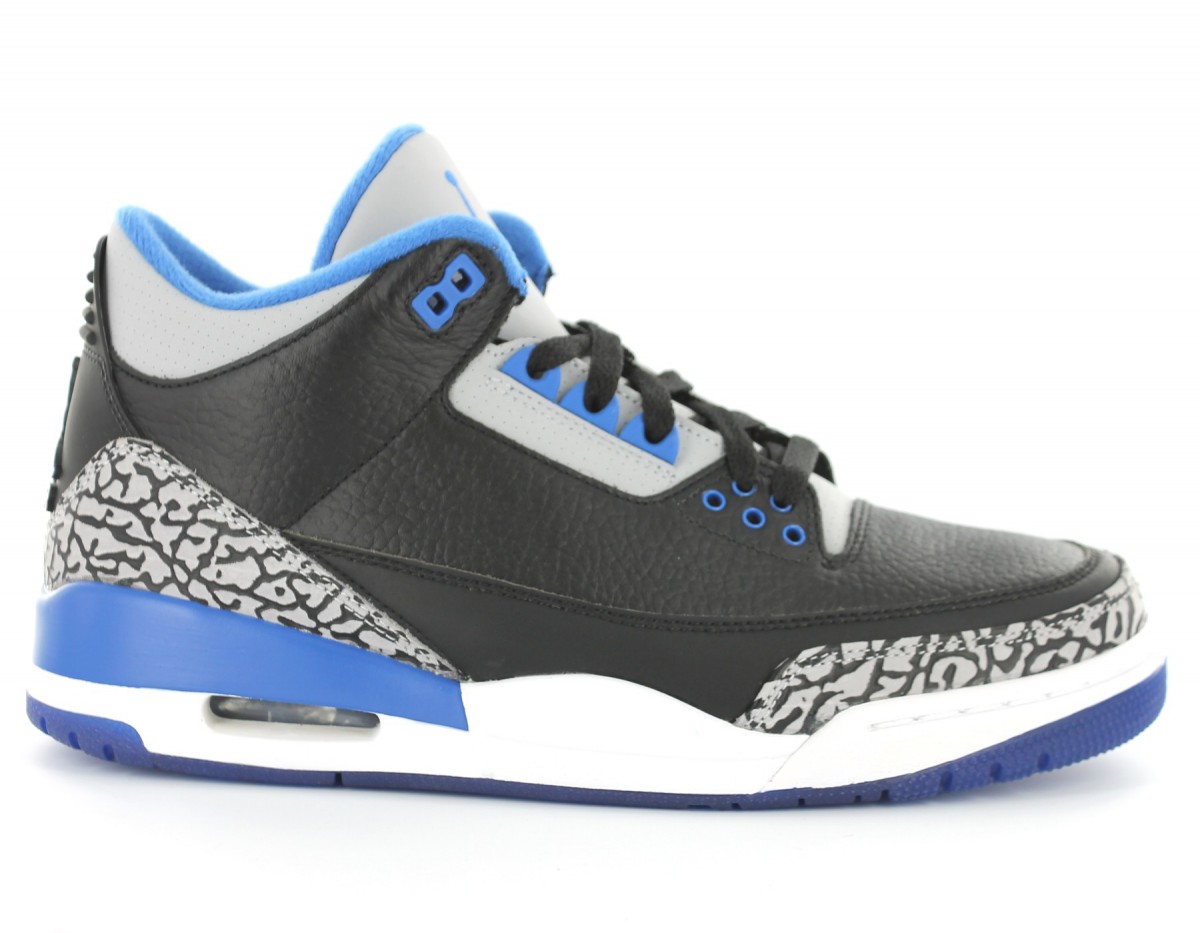 Jordan Air Jordan 3 retro sport blue NOIR/BLEU