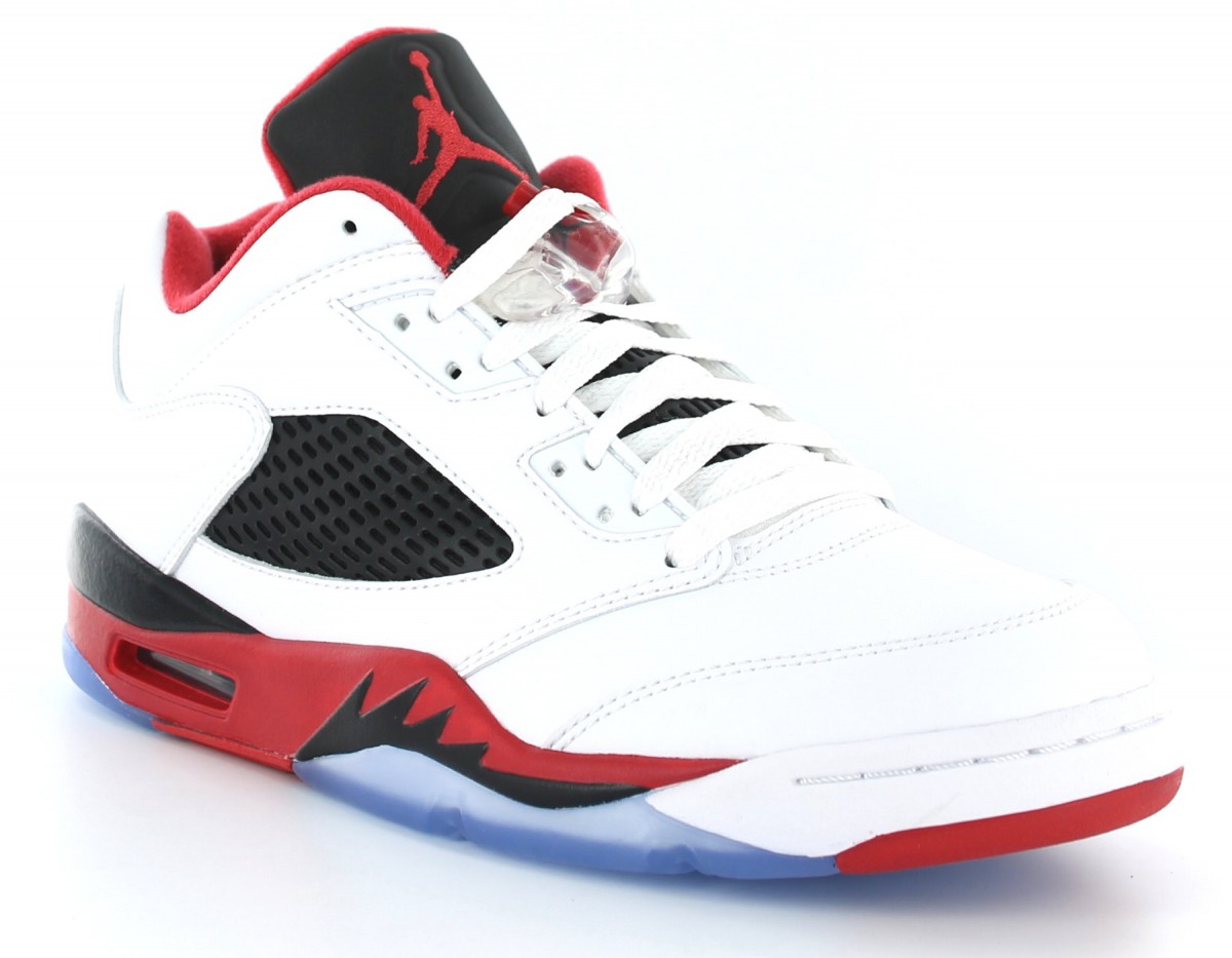 Jordan Air jordan 5 low fired red WHITE/BLACK/GYMRED