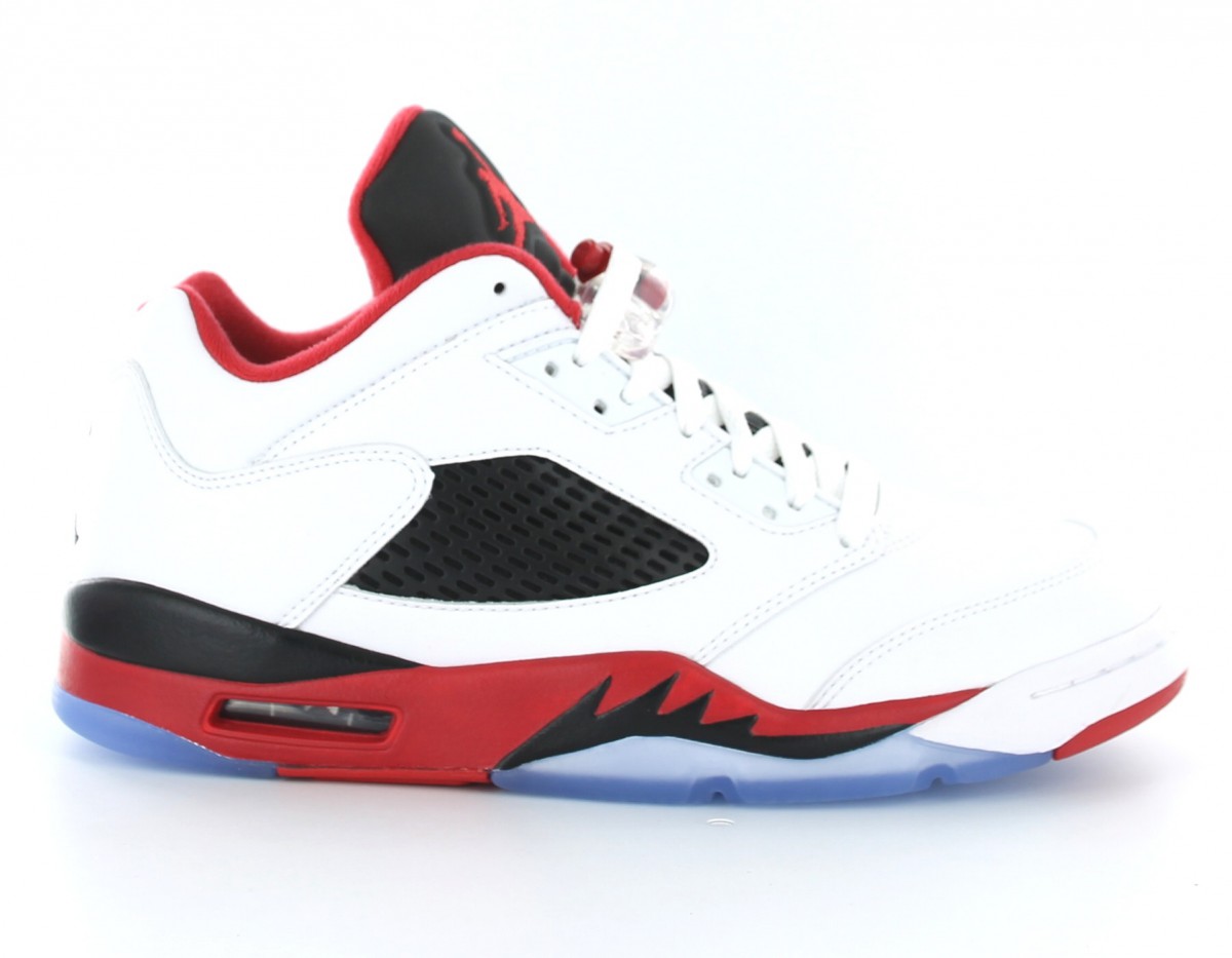 Jordan Air jordan 5 low fired red WHITE/BLACK/GYMRED