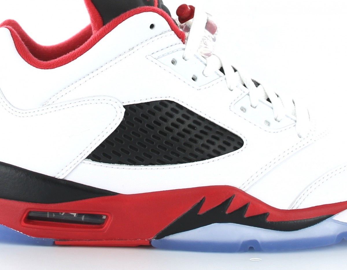 Jordan Air jordan 5 low fired red gs WHITE/BLACK/GYMRED