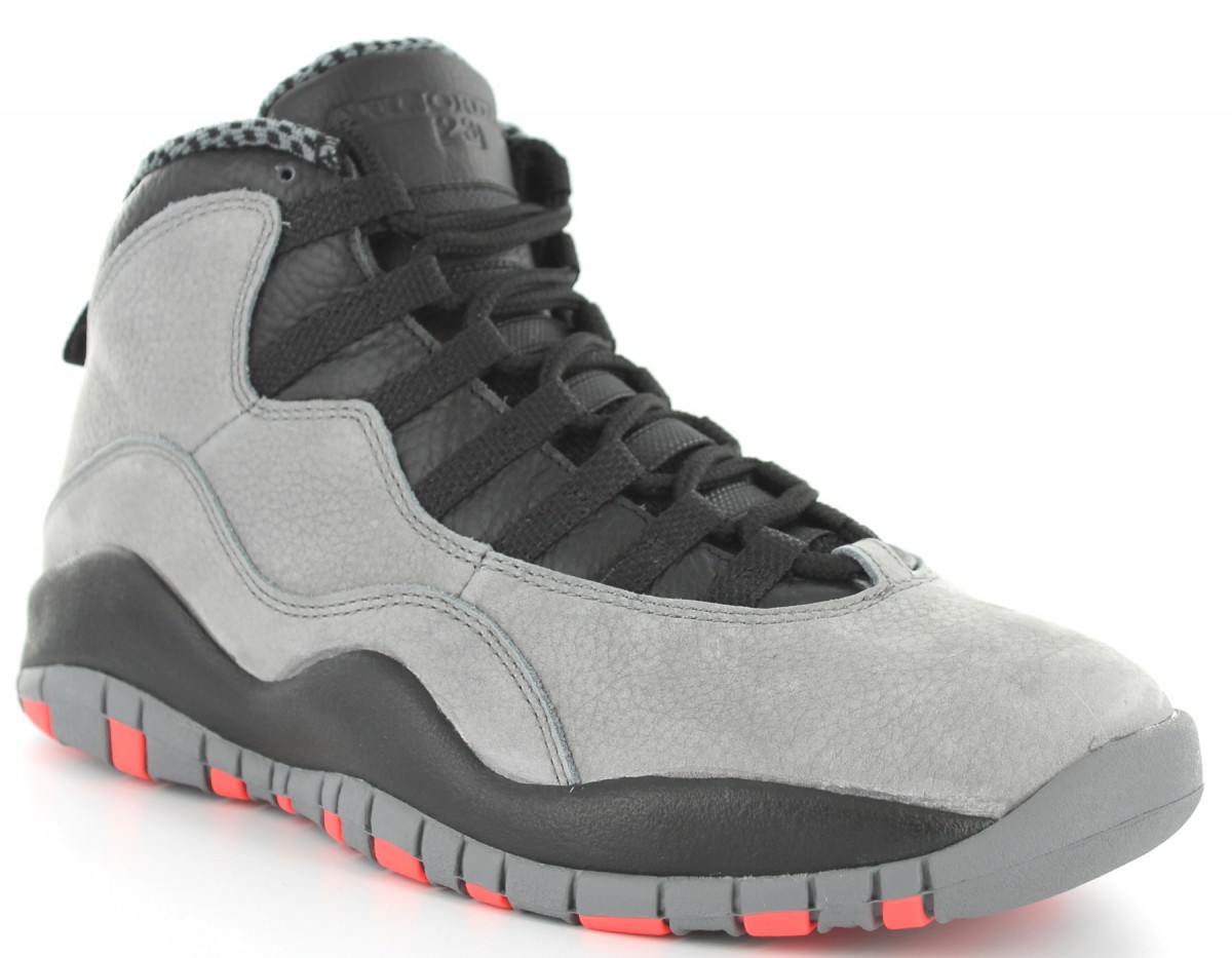 Jordan Air Jordan X cool grey GRIS/NOIR