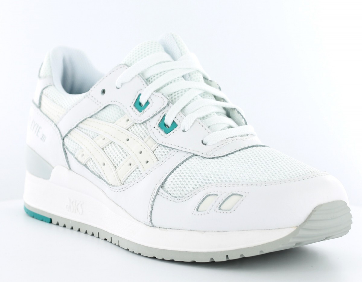 Asics Gel Lyte 3 Black and White pack BLANC