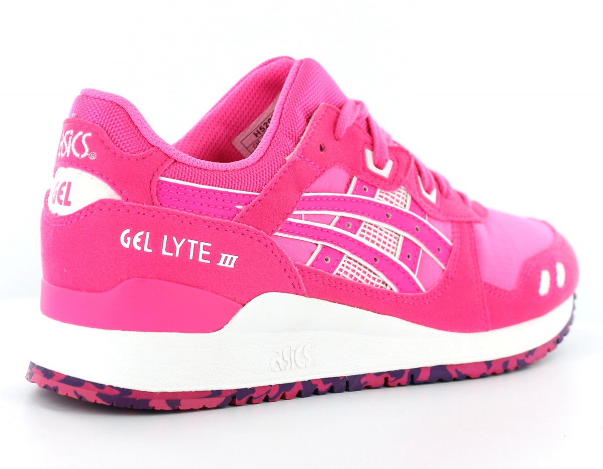 Asics Gel Lyte 3 femme ROSE/BLANC