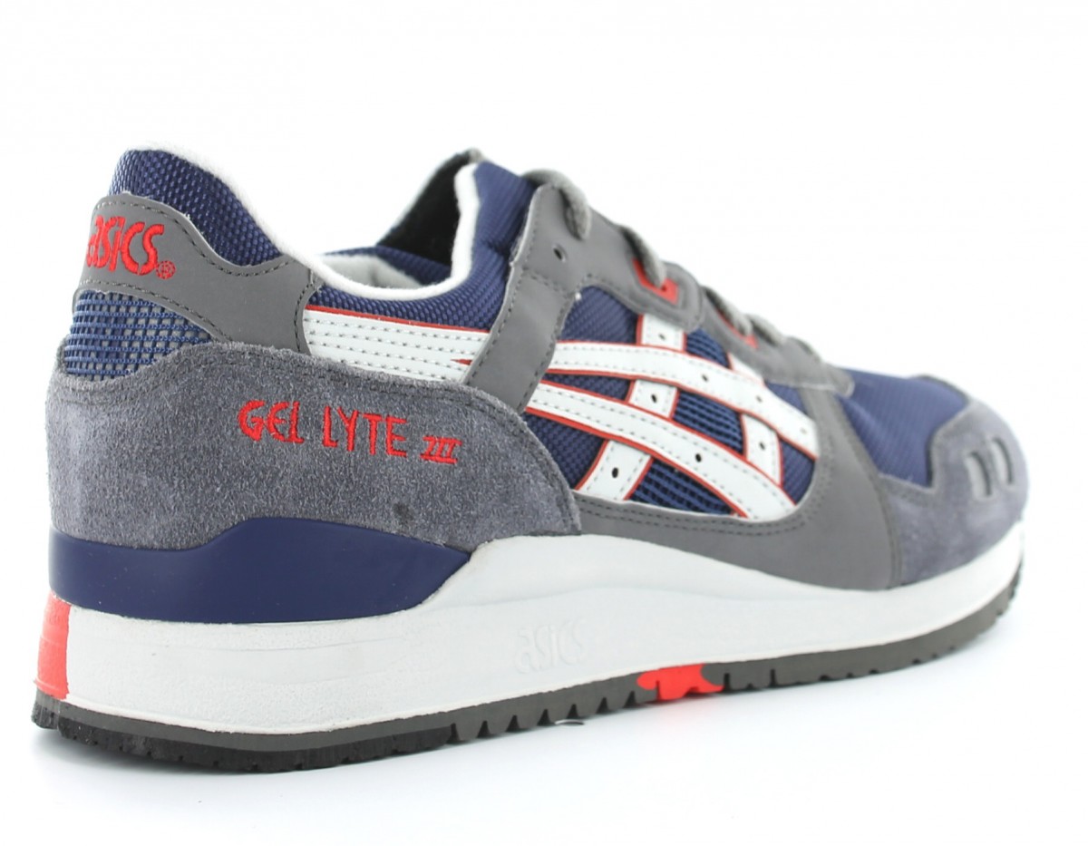 Asics Gel Lite III BLEU/GRIS