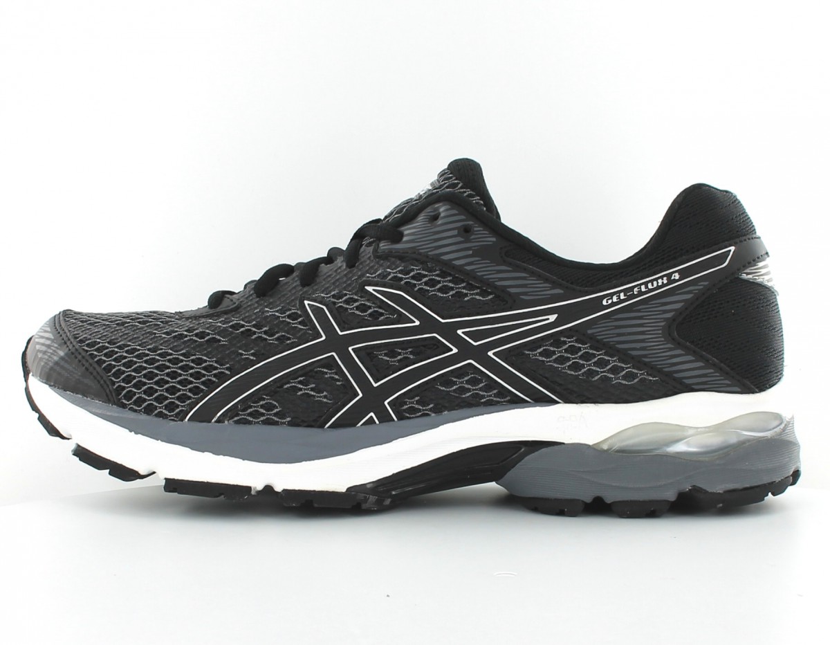 Asics Gel Flux 4 Noir-Gris-Blanc