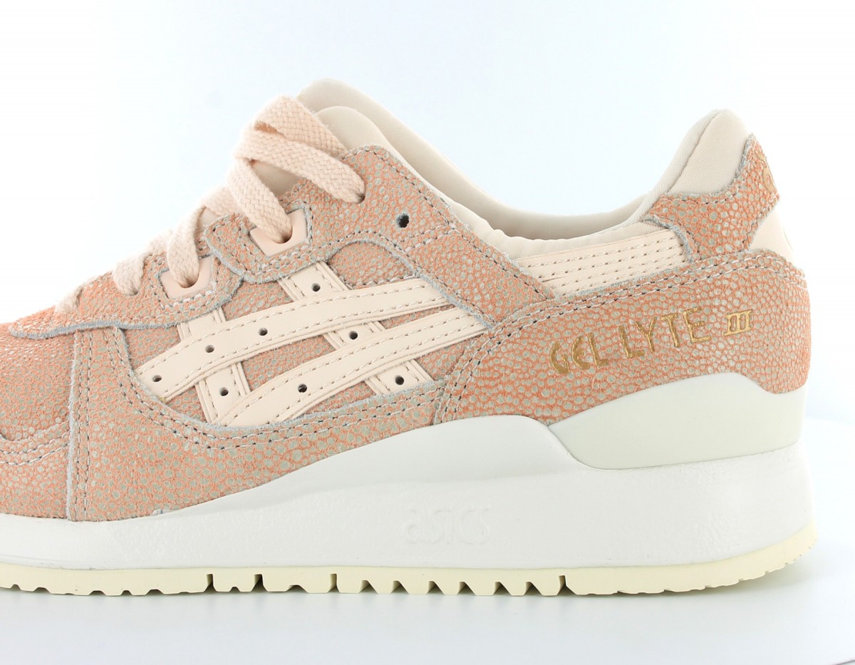 Asics Gel Lyte III femme Rose-Vanille Cream