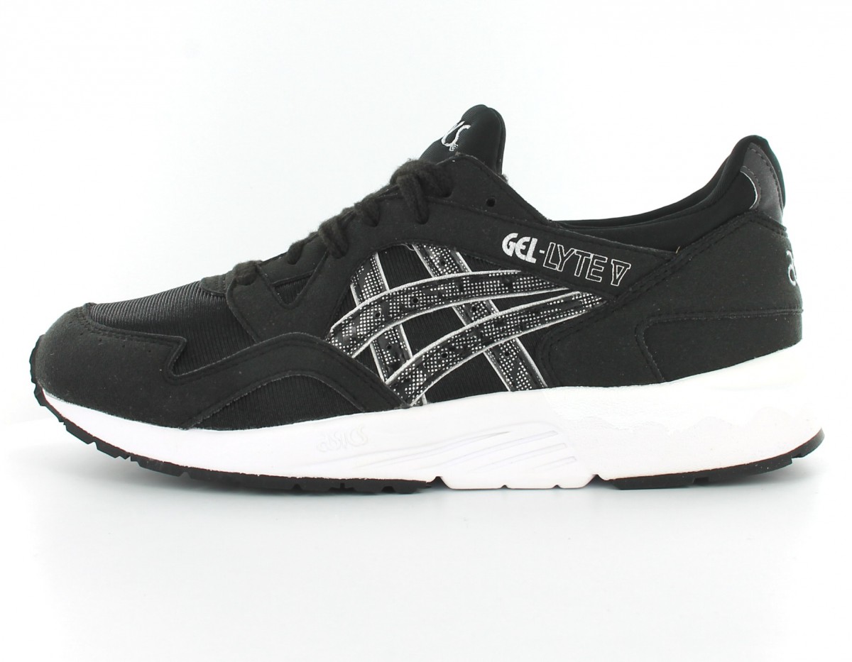 Asics Gel Lyte V Gs Black-Silver