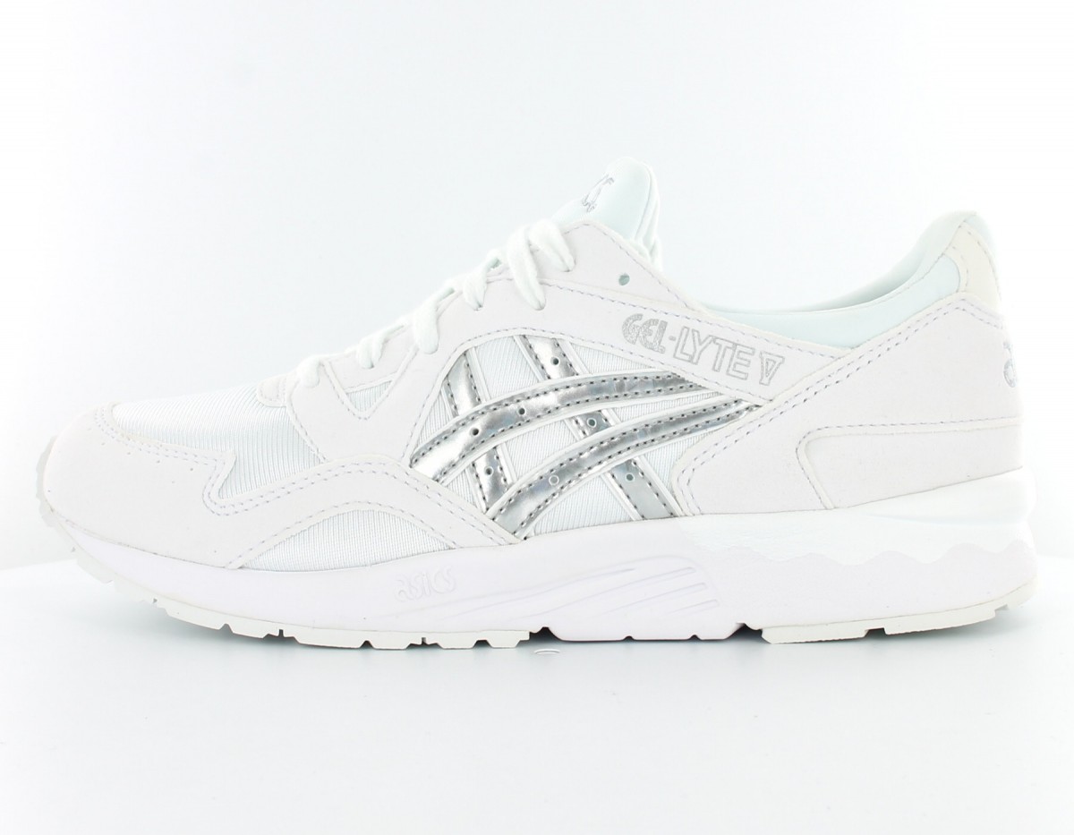 Asics Gel Lyte V Gs White-Silver