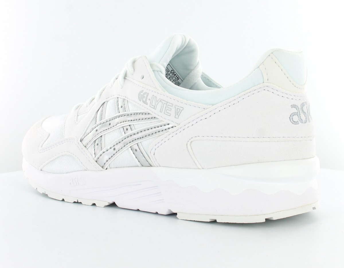 Asics Gel Lyte V Gs White-Silver