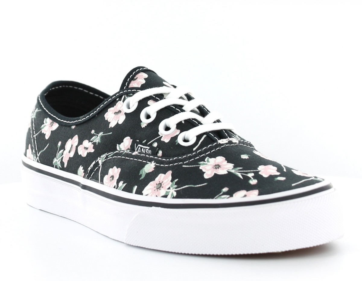 vans vintage floral cinza