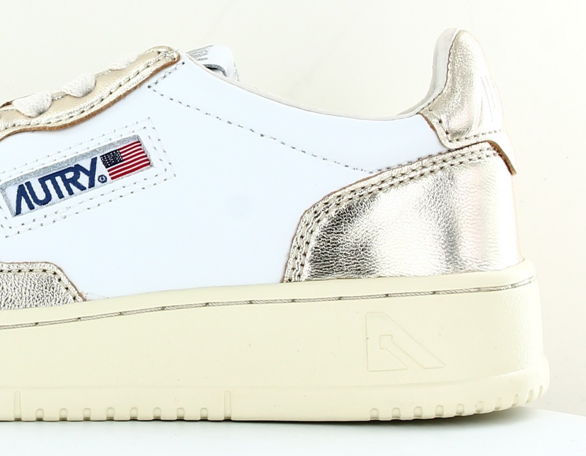 Autry Autry 01 bicolor blanc or