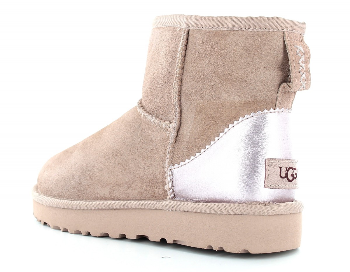 Ugg Classic Mini II Metallic Rose